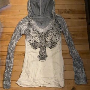 Rock and roll cowgirl shirt